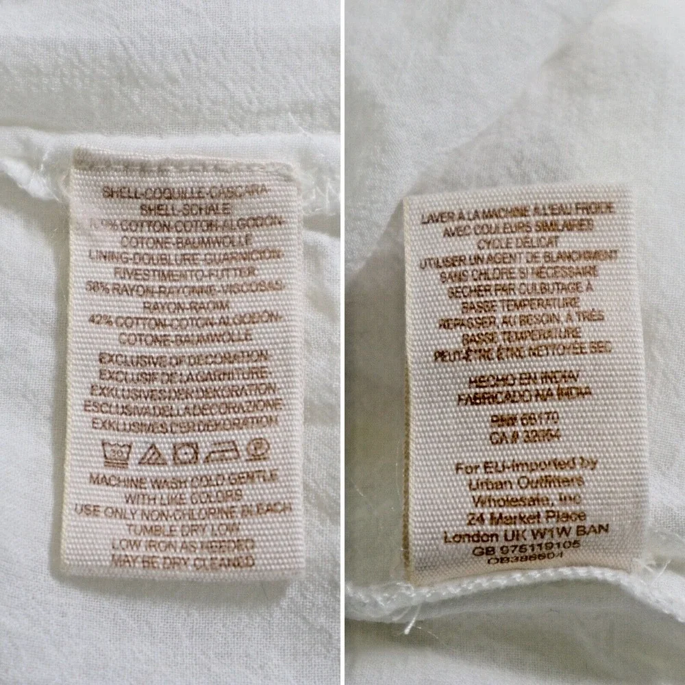 Free People Size M Toosaloosa Slub Meadows Midi Dress White